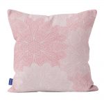 Pink-Flower-Pattern-Cushion