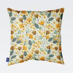 Yellow-Flower-Patches-Cushion