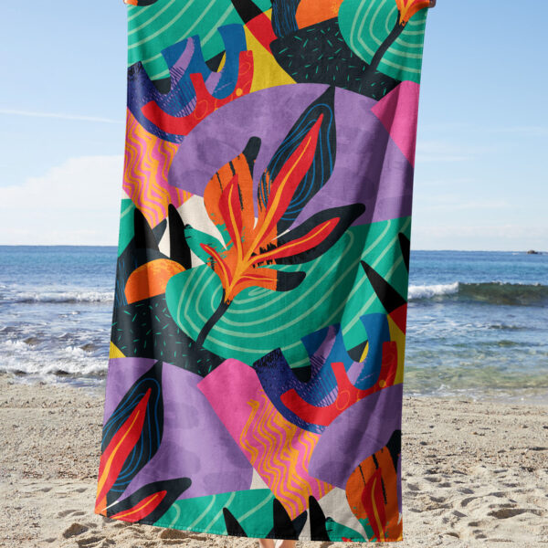 Tropical Leaves Towel
