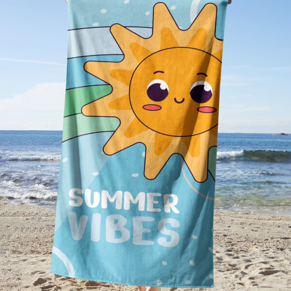 Blue Summer Vibes Towel