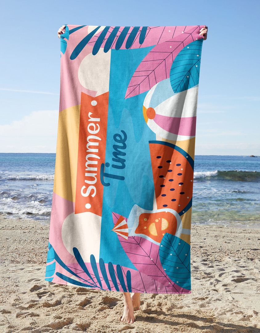 Freshing Summer Time Beach Towel