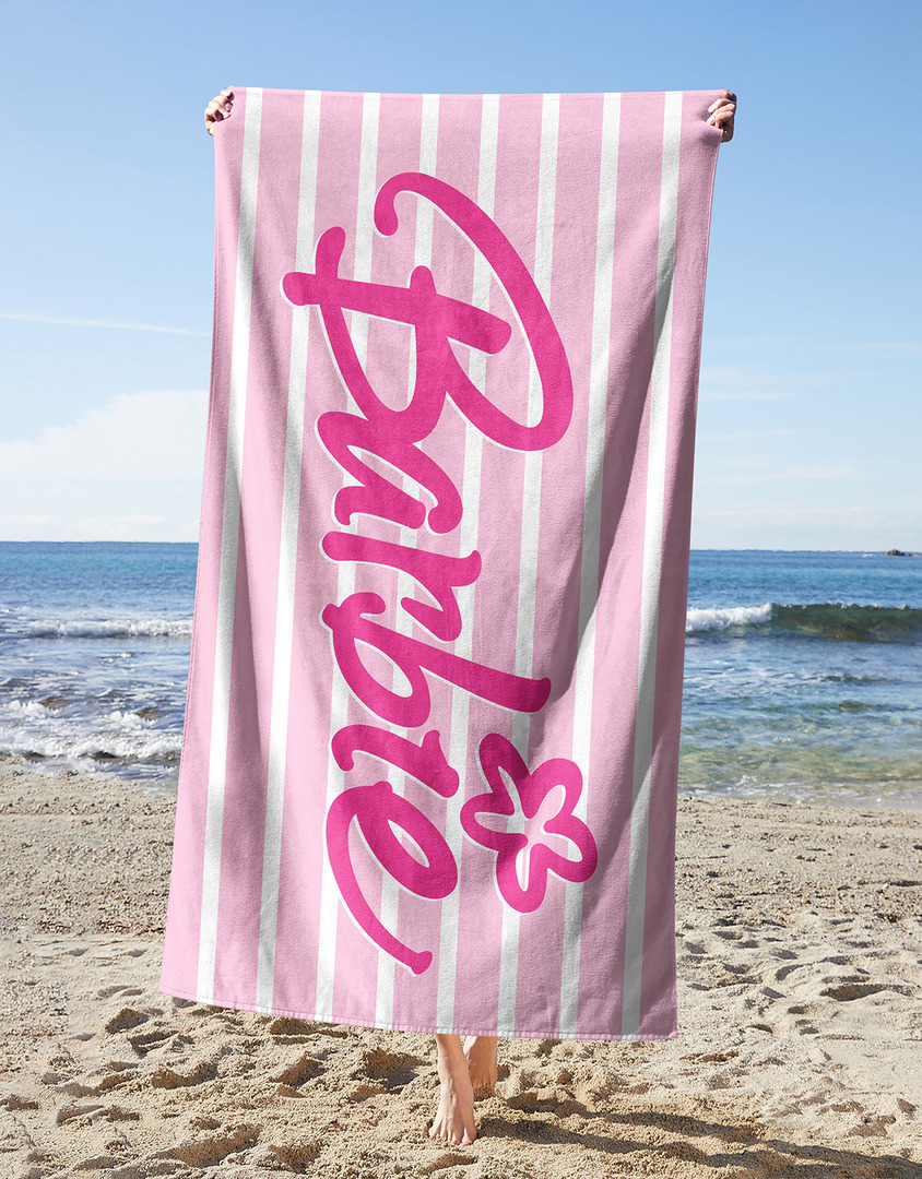 Beach Towel Mockup Set by Creatsy® (10) ZZZZZ Barbie 1