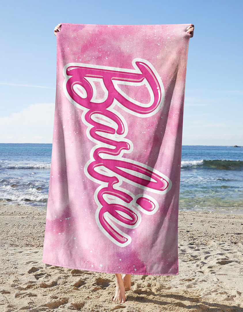 Beach Towel Mockup Set by Creatsy® (10) ZZZZZ Barbie 2