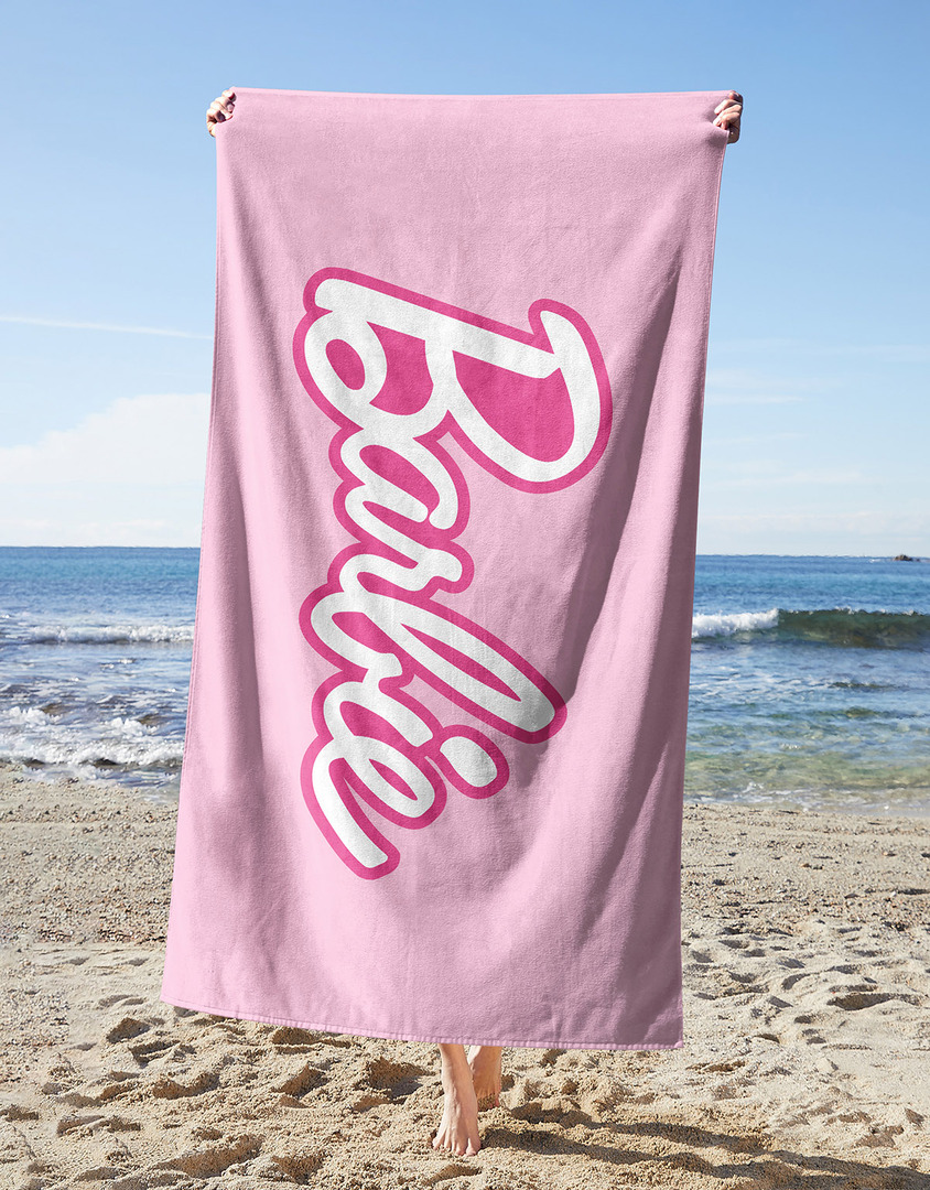 Beach Towel Mockup Set by Creatsy® (10) ZZZZZ Barbie 3