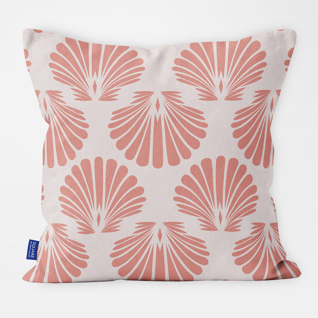 Pinkish Sea Shell Cushion