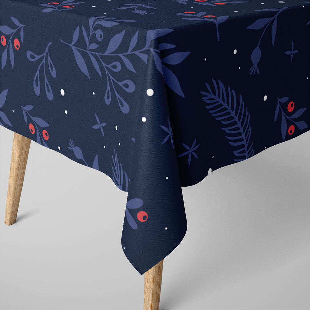 Christmas Vibes Tablecloth (2)