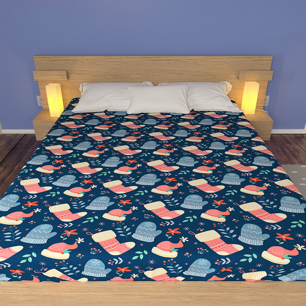Winter Vibes Bed Cover (3)